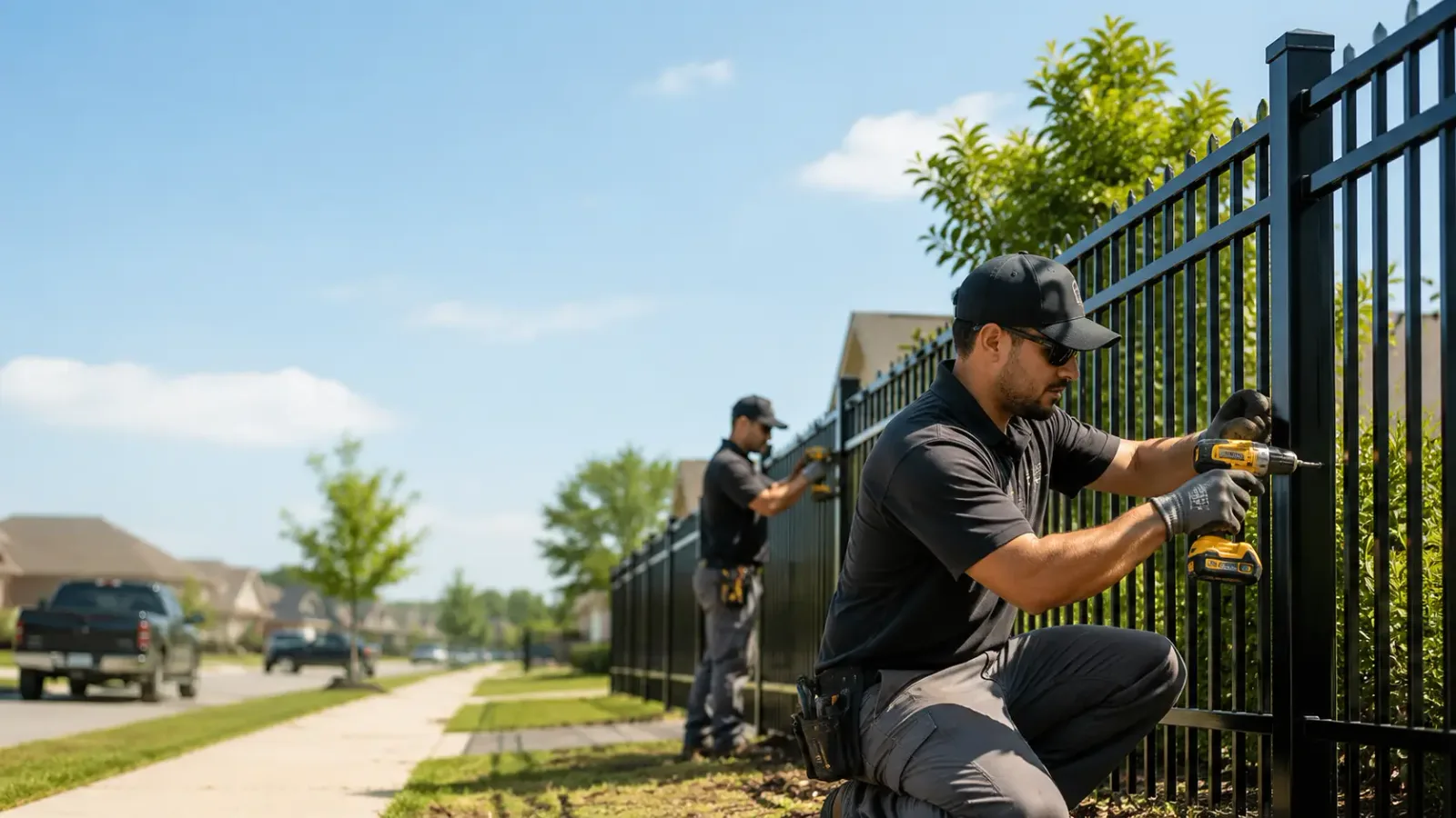 Metal Fence Installation in Canton, TX